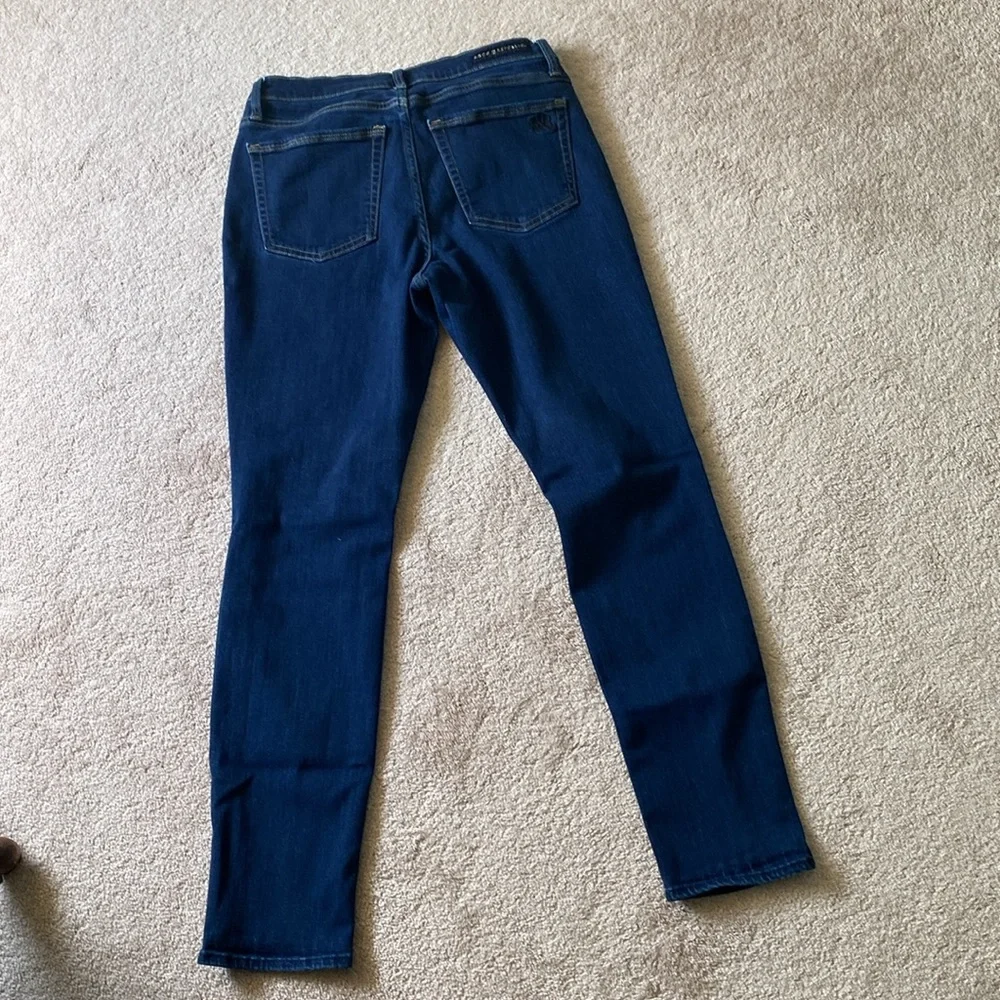 Rock & Rebublic Berlin skinny stretch denim Jean darker wash 5 pocket,  size 14 - Picture 3 of 8
